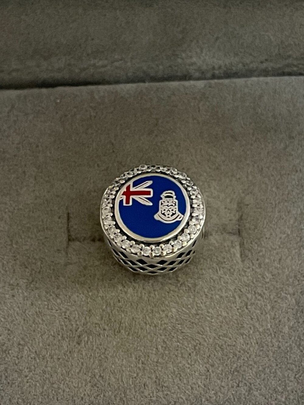 Pandora Cayman Islands Flag Exclusive Charm Bead